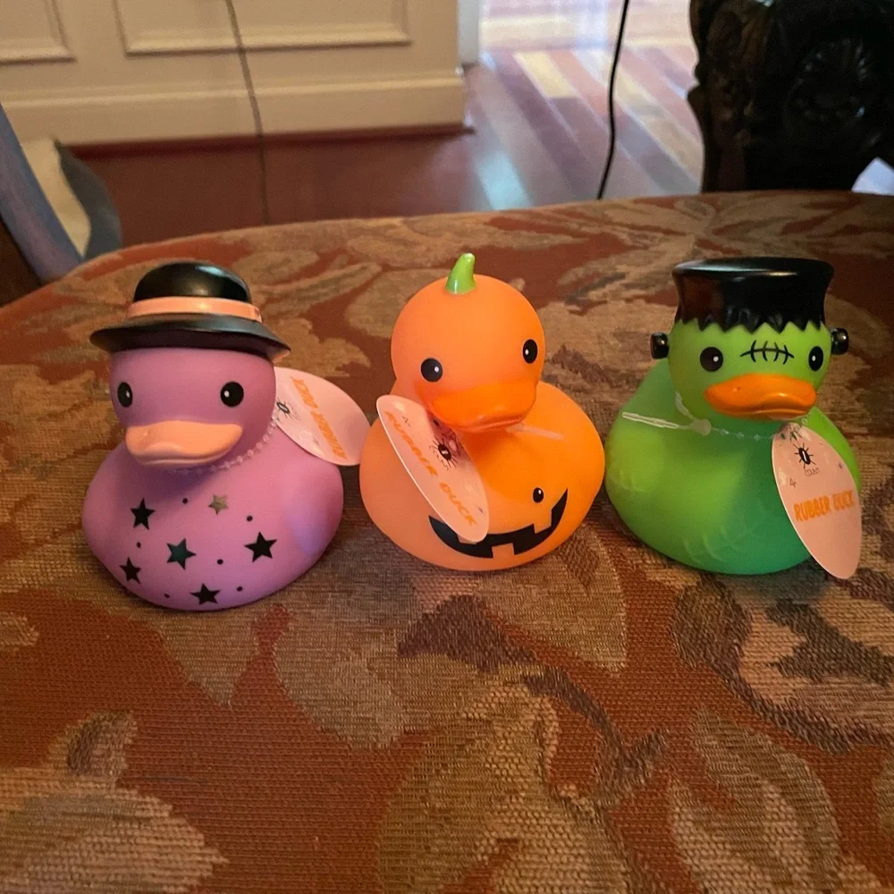 Target Halloween rubber duckies